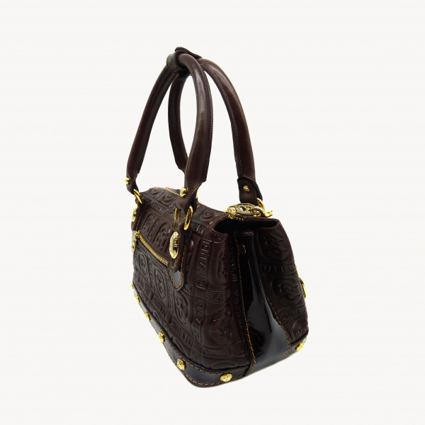 Кожаная сумка-тоут Marino Orlandi