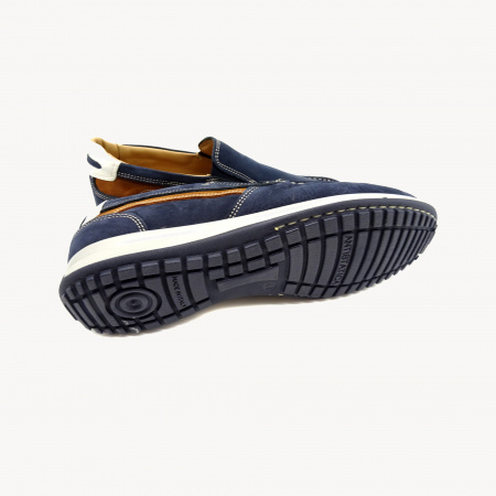 Туфли  R.ROSSI 1025 н.кожа (45, сине-коричневый)