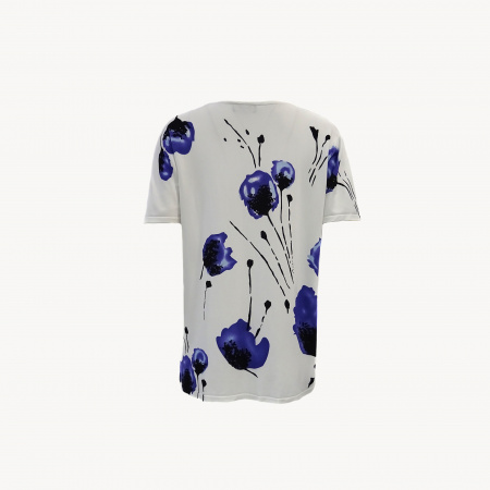 Блуза Papareil WY-484 (XXL, Blu/Bianco)