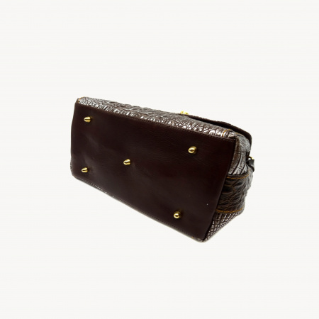 Кожаная сумка-сэтчел Marino Orlandi