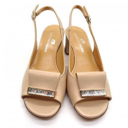 Кожаные босоножки Giovanni Fabiani