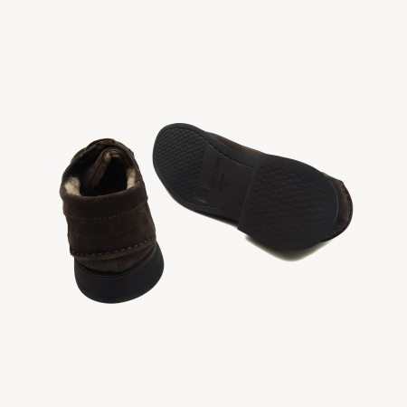 Замшевые полуботинки Roberto Rossi