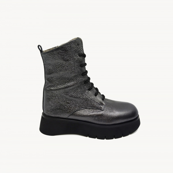 Кожаные высокие ботинки Emile