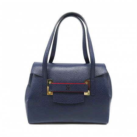 Кожаная сумка-тоут Carlo Salvatelli