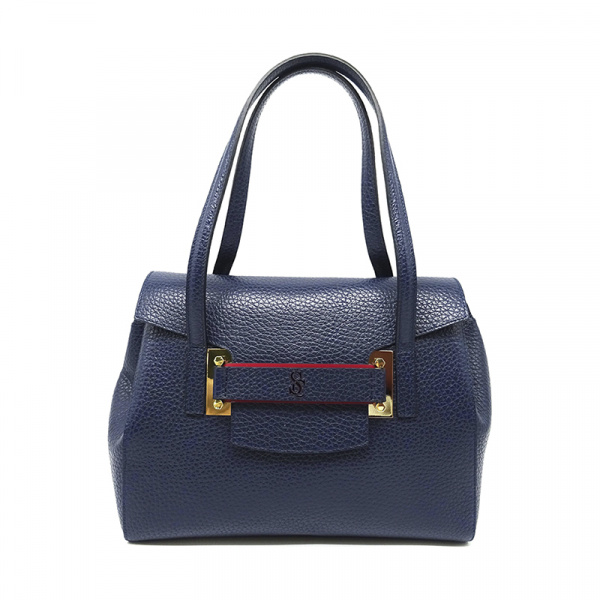 Кожаная сумка-тоут Carlo Salvatelli