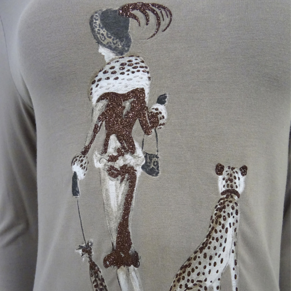 Блуза DORI 2921 (M, Beige)