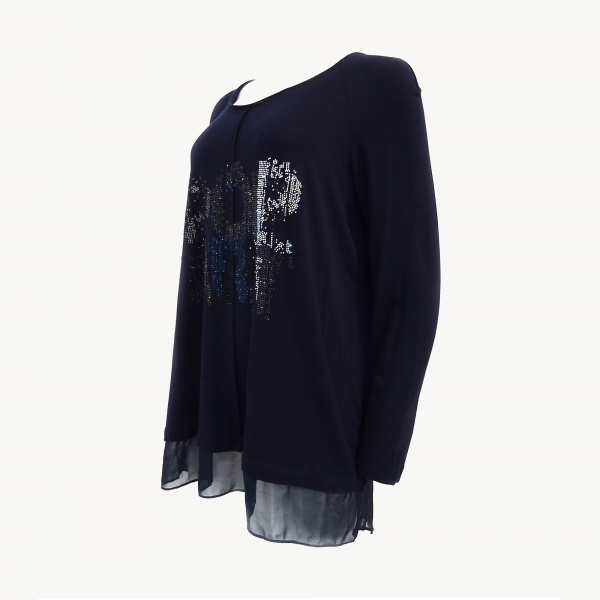 Туника Alain Murati 15365Y (XXL, Blu)