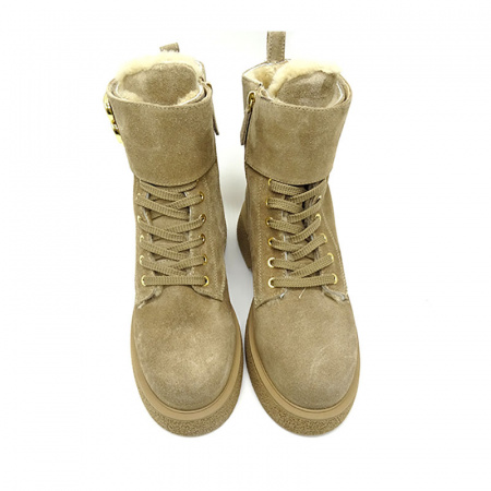 Замшевые высокие ботинки Loriblu