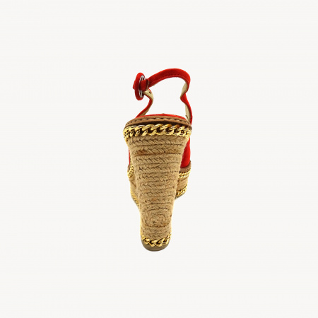 Замшевые босоножки Mara