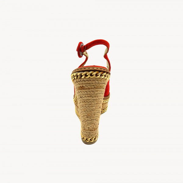 Замшевые босоножки Mara