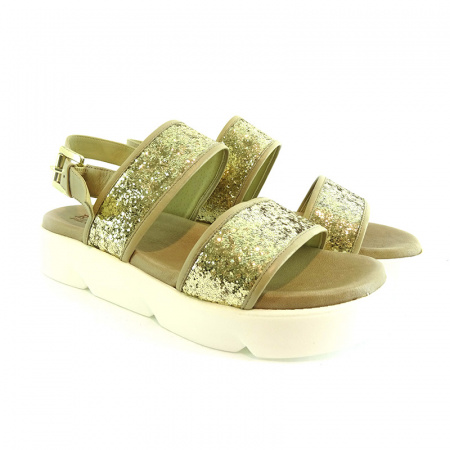 Сандалии REPO А-65441 н.кожа (41, Золотой)