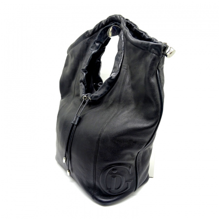 Кожаная сумка-хобо Di Gregorio