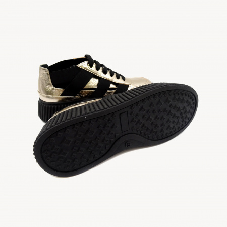 Кожаные кеды Mot-Cle