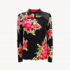 Блуза Philippe Carat -F127 (XXXL, BLACK/RED)