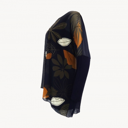 Туника Alain Murati W16-3206F (3XL, Blu/Green)