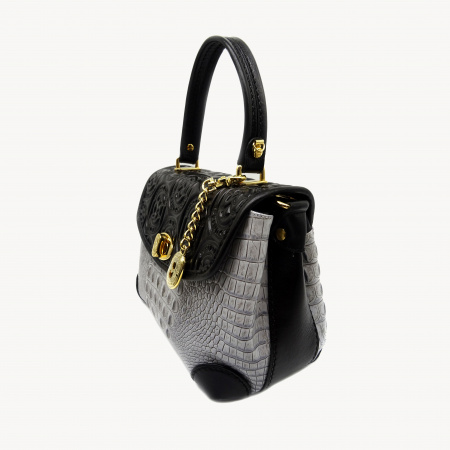 Кожаная сумка-сэтчел Marino Orlandi