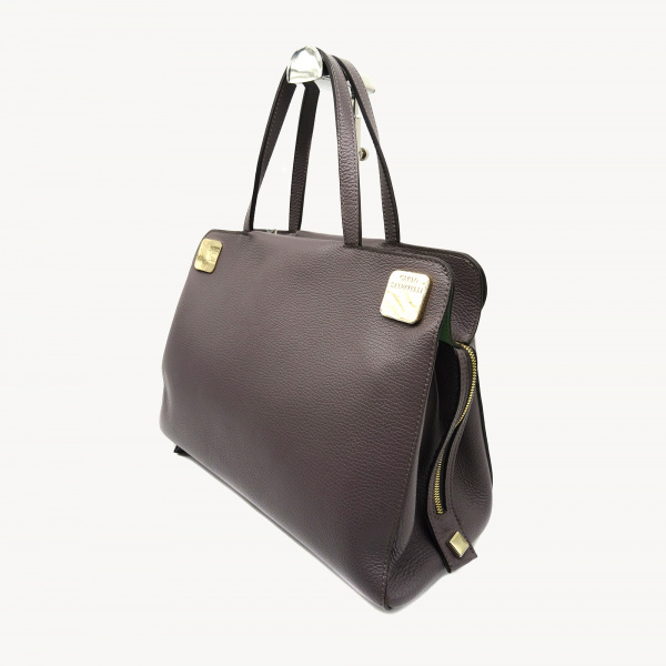 Сумка-тоут C.SALVATELLI  А-301 н.кожа (светло-серый)