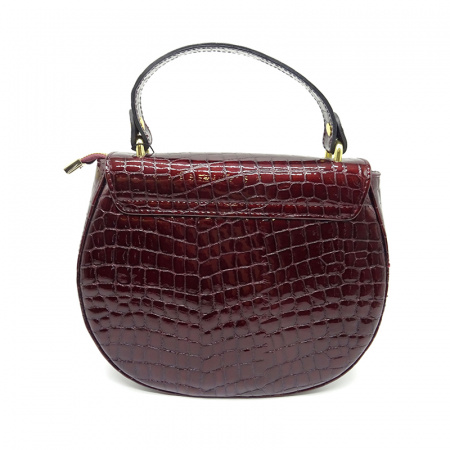 Сумка-таблетка D.GREGORIO А-675 лак (Бордовый)