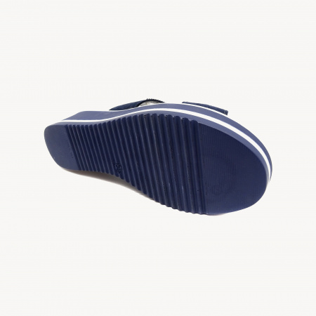 Сабо REPO А-21134 н.замша (41, синий/стразы)