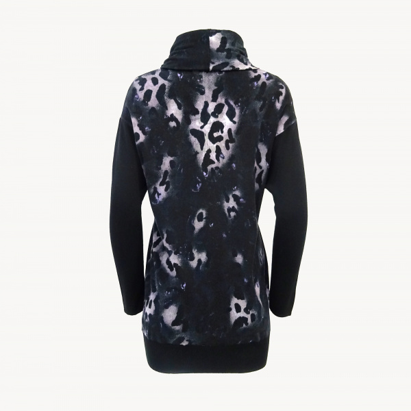 Блуза Philippe Carat - D114 (M/L, Black)