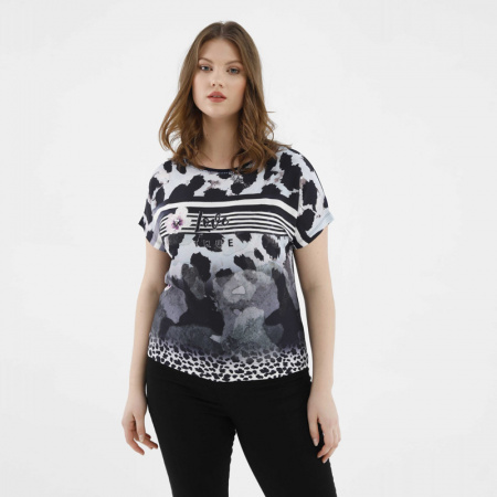 Блуза с принтом Felicita