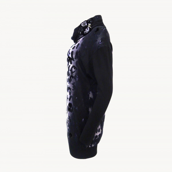Блуза Philippe Carat - D114 (M/L, Black)