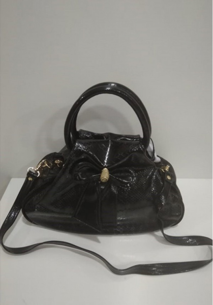 Лакированная сумка Gilda Tonelli