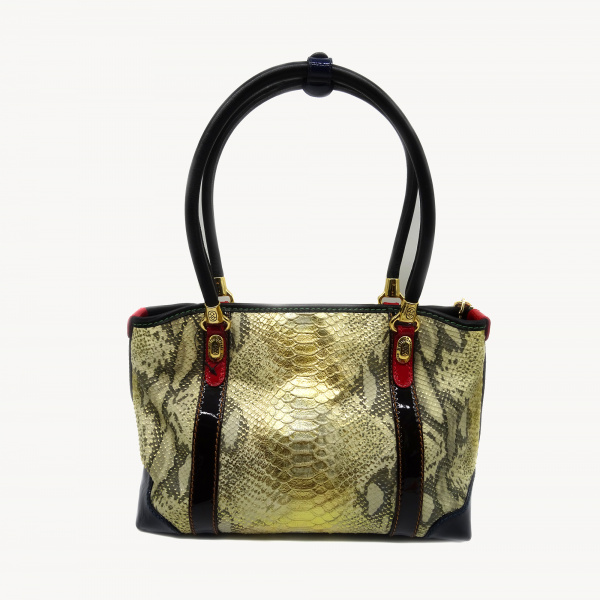 Кожаная сумка-тоут Marino Orlandi