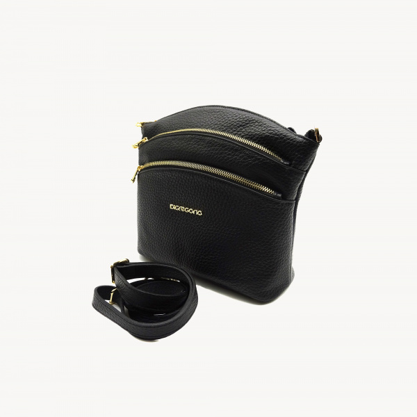 Сумка D.GREGORIO 8653 н.кожа zodiaco (цвет: Черный)