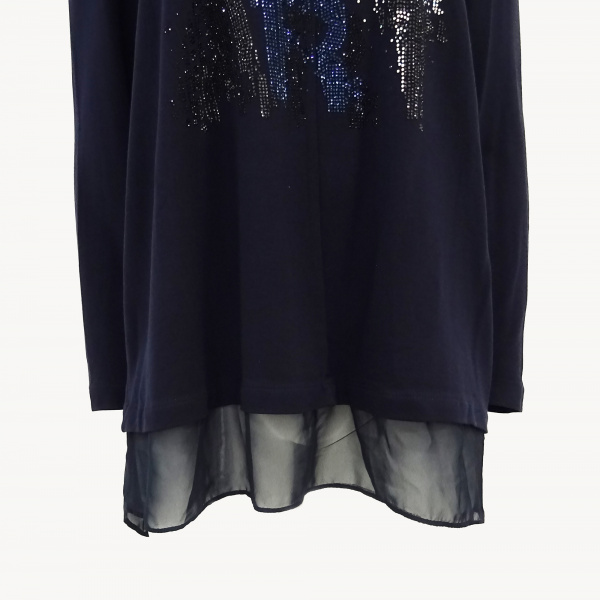 Туника Alain Murati 15365Y (XXL, Blu)