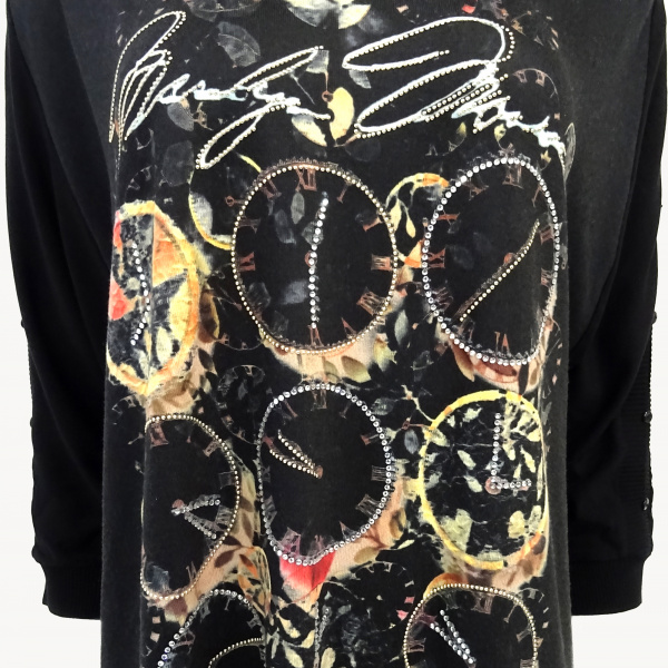 Туника Alain Murati 15394Y (XXL, Black)