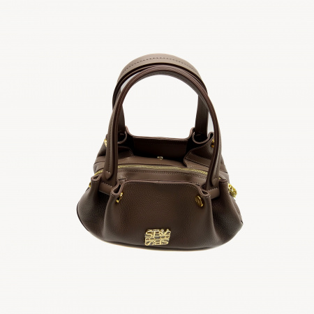 Сумка SARA BURGLAR 2586 н.кожа (цвет: т.Бежевый)