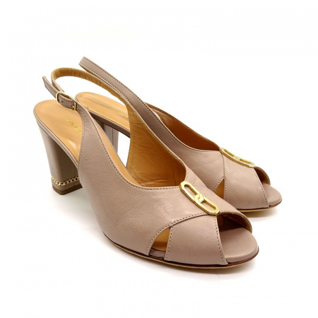 Кожаные босоножки Giovanni Fabiani