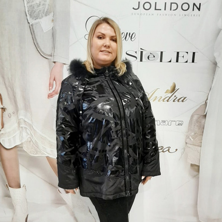 Куртка с геометрическим рисунком Ay-Sel