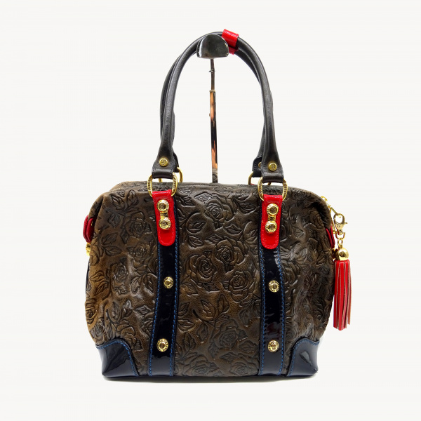 Кожаная сумка-тоут Marino Orlandi