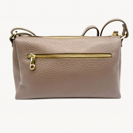 Сумка D.GREGORIO A-8766 н.кожа  (Бежевый)