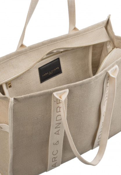 Хлопковая сумка-тоут Marc Andre