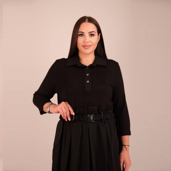 Платье EBBERRO 53125 (48, Черный)