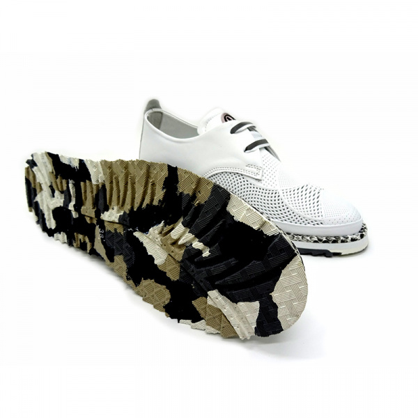 Кроссовки-туфли LAB MILANO А-358.225011 н.кожа (36, Белый)