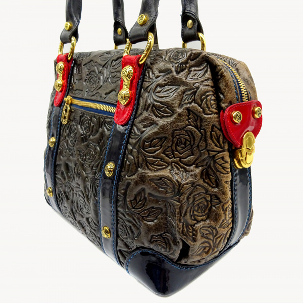 Кожаная сумка-тоут Marino Orlandi