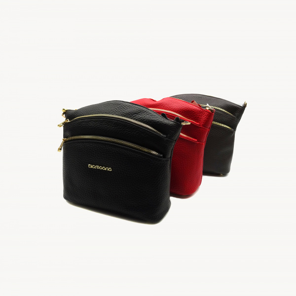 Сумка D.GREGORIO 8653 н.кожа zodiaco (цвет: Черный)