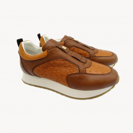 Кожаные кроссовки Lonvie