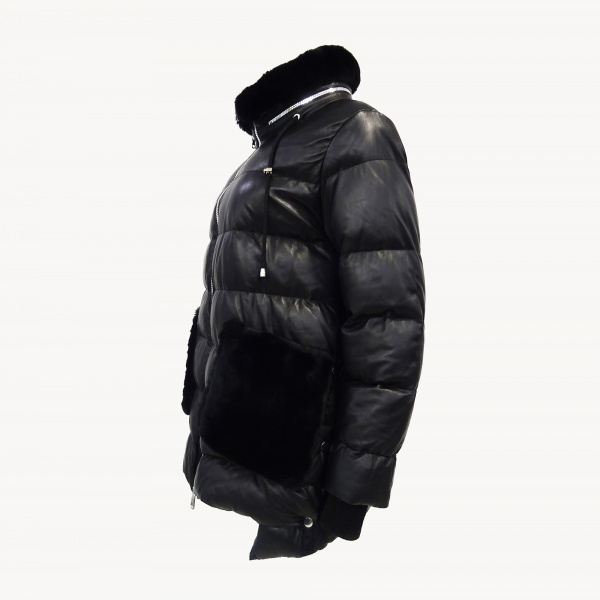 Куртка с натуральным мехом Agamoda