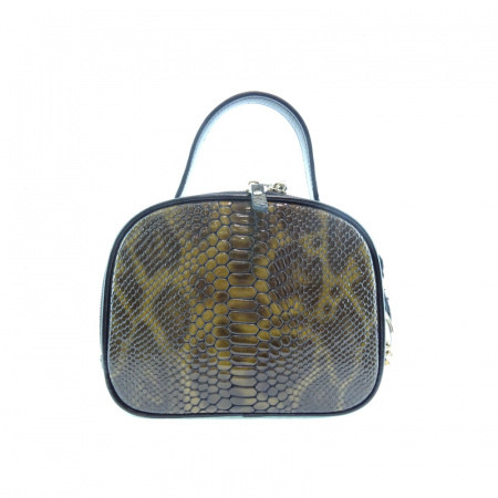 Сумка REPETTO А-3911 н.лак (питон коричневый)