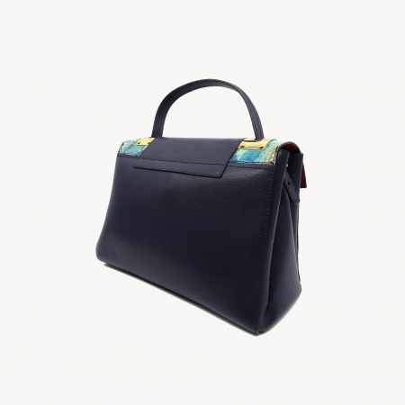 Сумка C.SALVATELLI  А-381 н.кожа (синий)