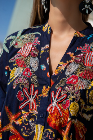 Туника-платье с принтом AnastaSea