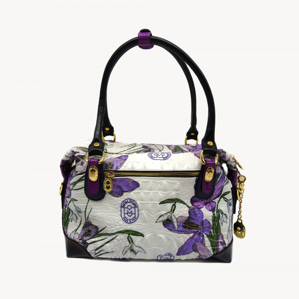 Кожаная сумка-тоут Marino Orlandi