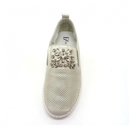 Кожаные слипоны Francesco V.