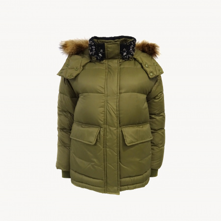 Куртка пуховик с капюшоном Twinset