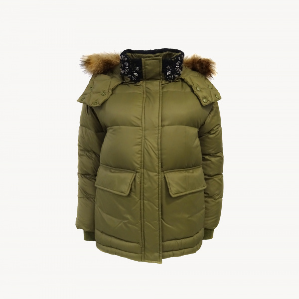 Куртка пуховик с капюшоном Twinset